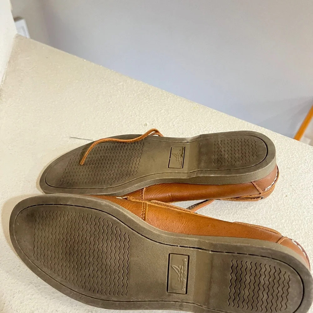 Sperry Top-Sider‎ 2 Eye Sahara Brown Boat Shoe Driving Loafers Casual Men Sz 11